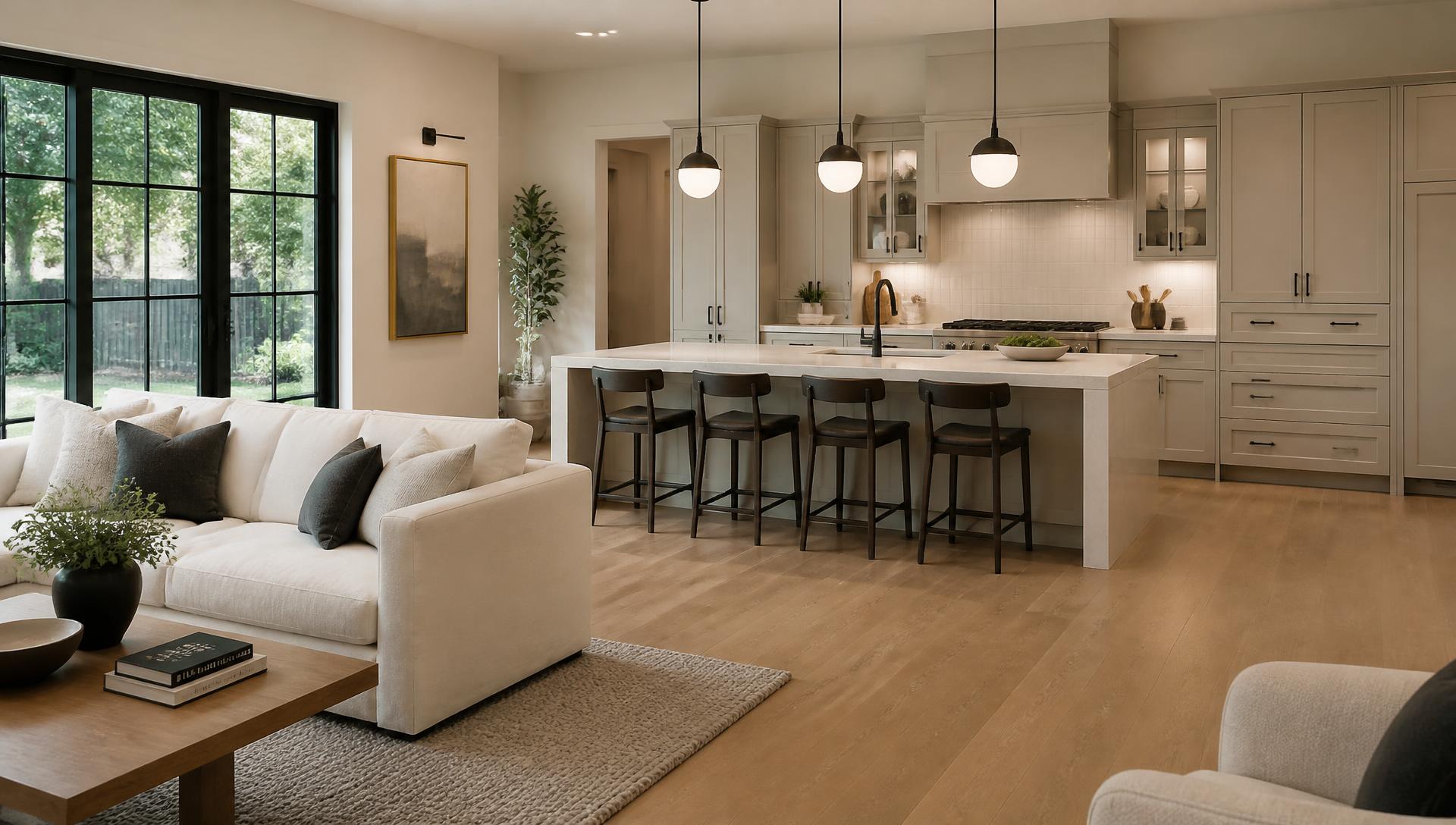 Representative residential interior