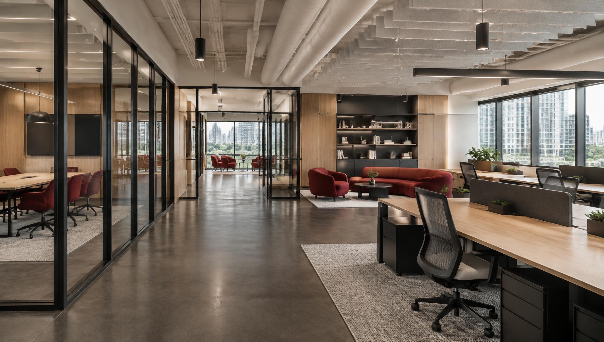 Modern Tenant Suite concept view 3